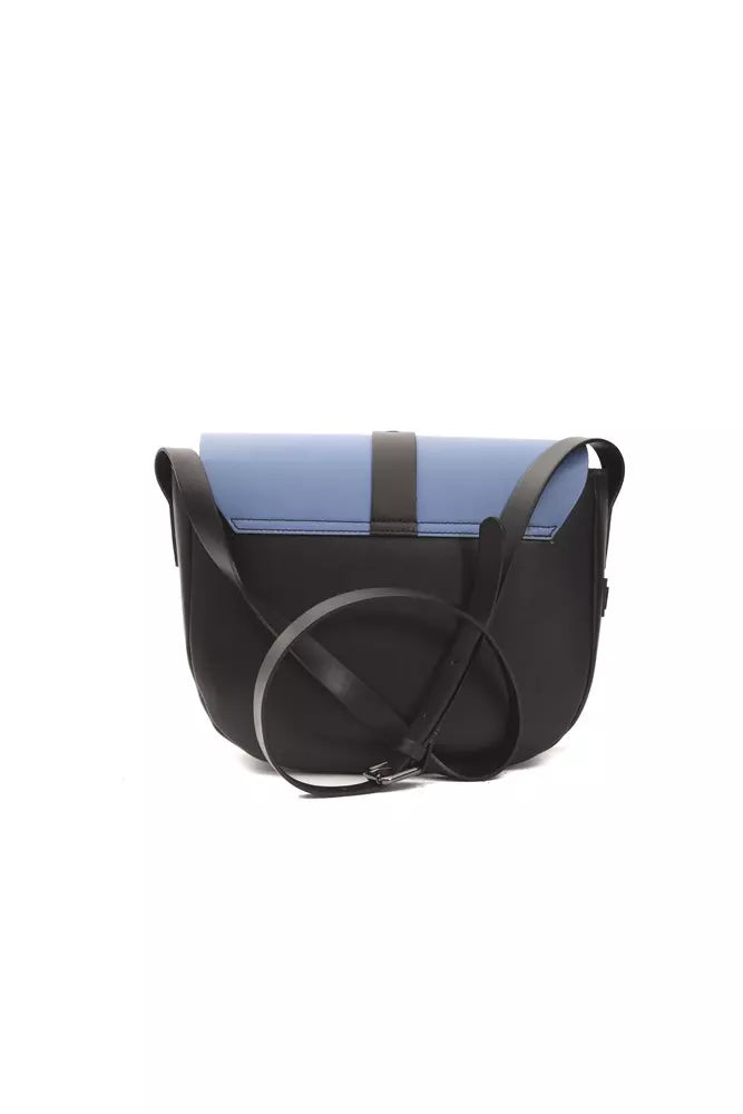 Pompei Donatella Blue Leather Women Crossbody Bag