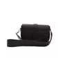 Pompei Donatella Black Leather Women Crossbody Bag