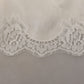 Dolce & Gabbana Elegant White Lace Lingerie Shorts