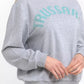 Trussardi Gray Cotton Women Sweatshirt