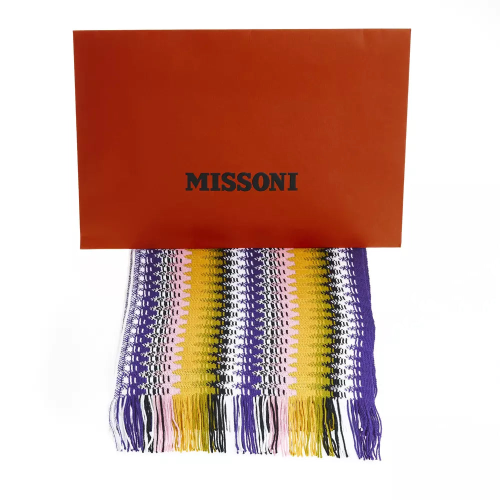 Missoni Multicolor Wool Women Scarf