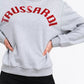 Trussardi Gray Cotton Women Sweatshirt