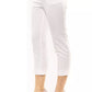 Peserico White Cotton Women Pant