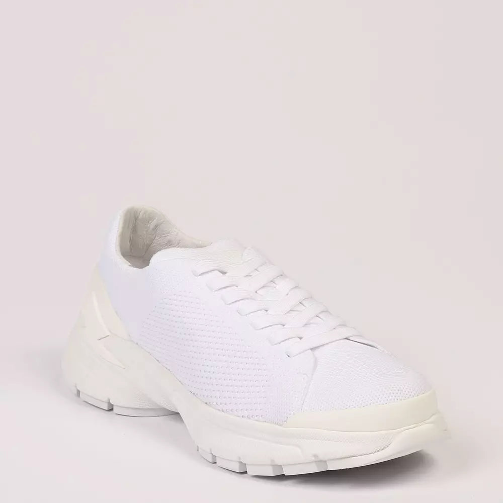 Neil Barrett White Textile Men Sneaker