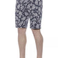 PT Torino Blue Cotton Mens Bermuda Short