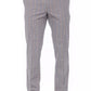 PT Torino Gray Cotton Men Trousers