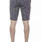 PT Torino Blue Cotton Men's Bermuda Short