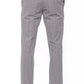 PT Torino Gray Cotton Men Trousers