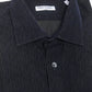 Robert Friedman Black Cotton Men Shirt