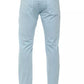 PT Torino Light Blue Cotton Men's Slim Trouser