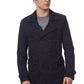 Verri Blue Cotton Men's Blazer