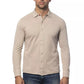 Verri Beige Cotton Men Shirt