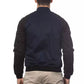 Verri Blue Cotton Men Bomber Jacket