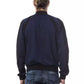 Verri Blue Viscose Men Sweater