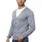 Verri Gray Cotton Men Cardigan