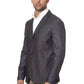 Verri Gray Cotton Men Blazer