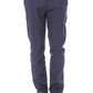 Verri Blue Polyester Men's Pant