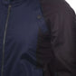 Verri Blue Cotton Men Bomber Jacket