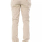 Verri Beige Cotton Men Pant