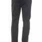 Verri Black Cotton Men Pant