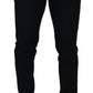 Dolce & Gabbana Sleek Black Wool Blend Trousers