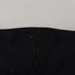 Dolce & Gabbana Sleek Black Wool Blend Trousers