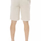 Baldinini Trend Beige Cotton Men Short