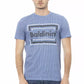 Baldinini Trend Light Blue Cotton Men T-Shirt