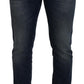 Dolce & Gabbana Elegant Slim-Fit Denim Pants in Blue Washed