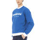 Baldinini Trend Blue Cotton Men Sweater