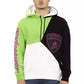 Automobili Lamborghini White Cotton Men Hooded Sweater