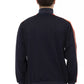 Automobili Lamborghini Blue Polyester Men Sweater