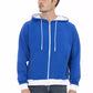 Baldinini Trend Blue Wool Men Sweater