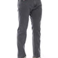 Baldinini Trend Gray Cotton Men Jeans