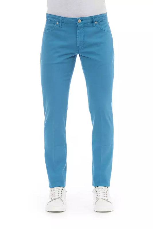 PT Torino Light Blue Cotton Men Jeans