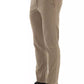 PT Torino Beige Cotton Men Trouser