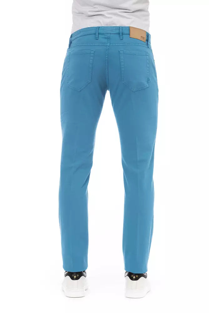 PT Torino Light Blue Cotton Men Jeans