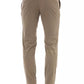 PT Torino Beige Cotton Men Trouser