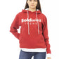 Baldinini Trend Red Cotton Women Hoodie