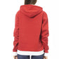 Baldinini Trend Red Cotton Women Hoodie