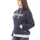 Baldinini Trend Blue Cotton Women Hoodie