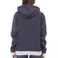 Baldinini Trend Blue Cotton Women Hoodie