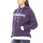 Baldinini Trend Purple Cotton Women Hoodie