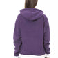 Baldinini Trend Purple Cotton Women Hoodie