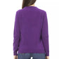 Baldinini Trend Purple Wool Women Sweater