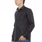 Baldinini Trend Black Polyester Men Shirt