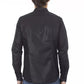 Baldinini Trend Black Polyester Men Shirt