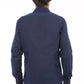 Baldinini Trend Blue Cotton Men Shirt