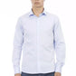 Baldinini Trend Light Blue Cotton Men Shirt