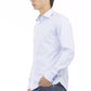 Baldinini Trend Light Blue Cotton Men Shirt